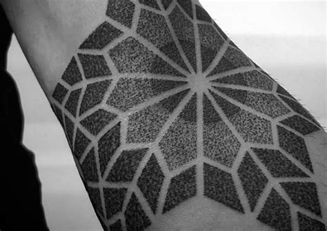 Puntillismo Tatuajes De Patrones Geometricos