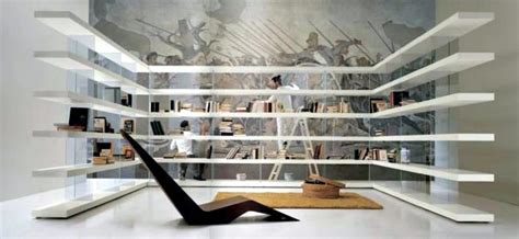 A minimalist living room also deserves some decorative elements. 17 minimalist shelving system design for modern living ...