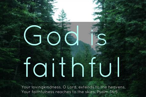 Imperfectly Wonderful World God Is Faithful