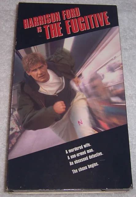 The Fugitive Vhs Video Harrison Ford Picclick