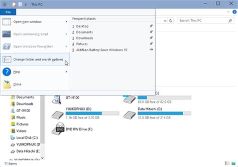 Disable Recent Files Dan Frequent Folders Di Quick Acces Windows 10