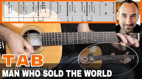 The Man Who Sold The World Guitar Tab Youtube