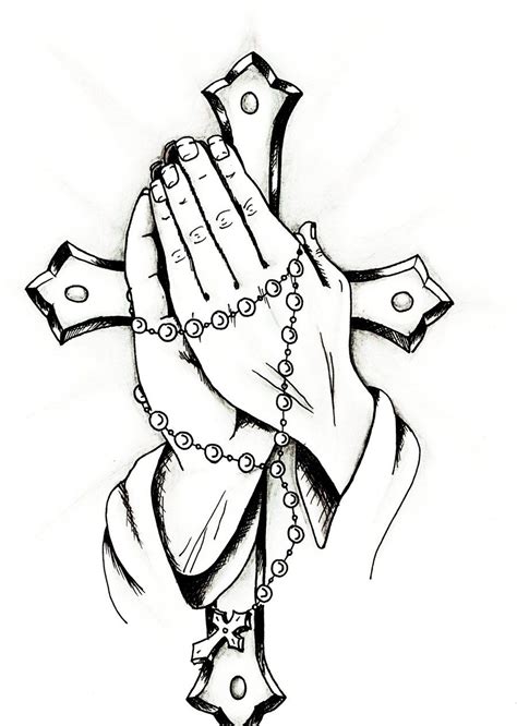 How do you draw hands? Praying hands are simple to draw, if you have step-by-step ...