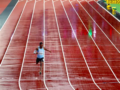 Botswanan Athlete Isaac Makwala Ran 200m Alone At World Championships
