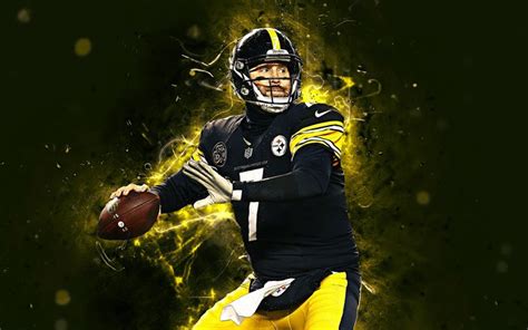 Right now we have 71+ background pictures, but the number of images is growing, so add the webpage to bookmarks and. Download wallpapers 4k, Ben Roethlisberger, abstract art ...