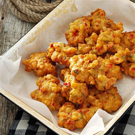Peppered Corn Fritters Recipe Taste Of Home