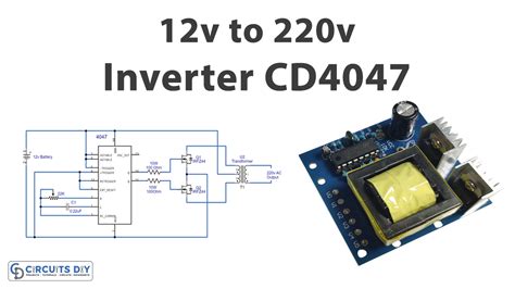 12 Volt To 220 Volt Inverter Cd4047