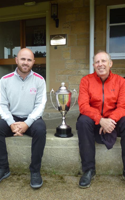 Ayrshire Golf Ayrshire Champion Of Champions Trophy Steven Mcewan