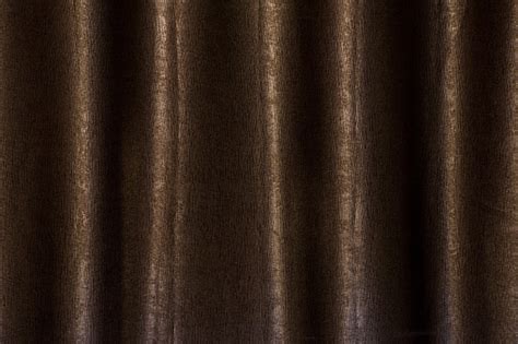 Brown Curtain Texture Background In Dark Light Stock Photo Download