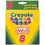 Crayola 520389 8 Assorted Jumbo Size Crayons