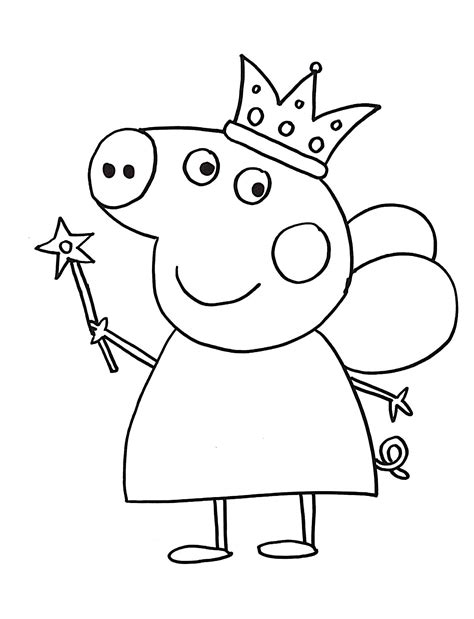 19 Peppa Pig Coloring Pages for Girls - Zaasoo Coloring
