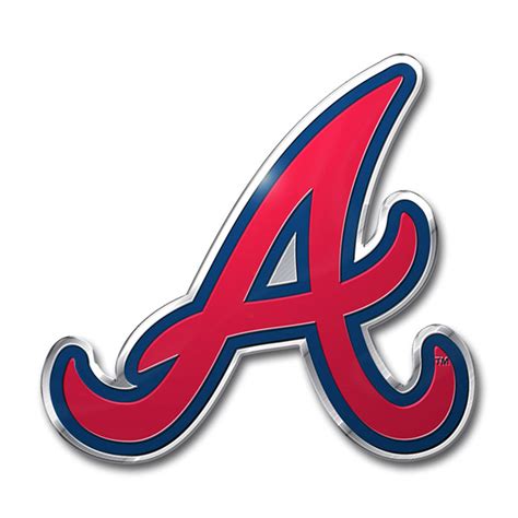 Atlanta Braves Auto Emblem Color Sports Fan Shop