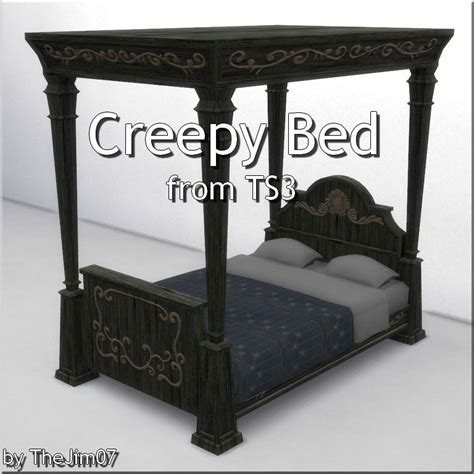 Mod The Sims Creepy Bed From Ts3 Sims 4 Mods Sims 4 Body Mods Royal