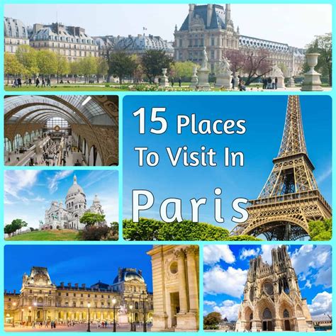 Places To Visit In Paris The Complete Checklist Trip Memos Riset