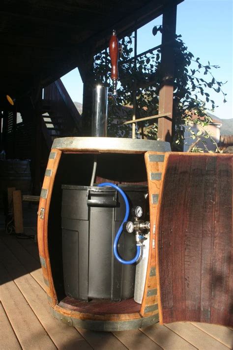 Items Similar To Wine Barrel Portable Beer Dispenser Kegerator Jockey
