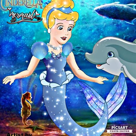 Cinderella Mermaid By Yingcartoonman On Deviantart In 2022 Cinderella