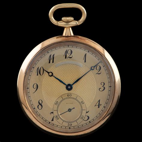 Gruen Precision 18k Gold Pocket Watch Barnebys