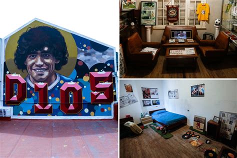 Diego Maradona S Teenage Home In Buenos Aires Is Now A Quirky Museum Made To Look Like When He