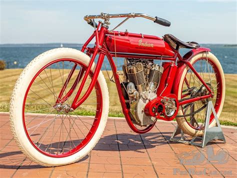 Motorbike Indian Twin Board Track Racer 1913 For Sale Prewarcar