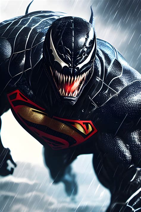 Venom Superman By Bonsiwolf On Deviantart
