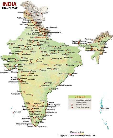 Tourist Places In North India Map Pdf Download Best Tourist Places In