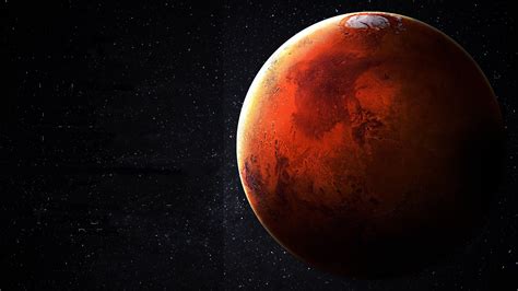 Planet Mars Illustration Space Planet Milky Way Mars 5k Wallpaper