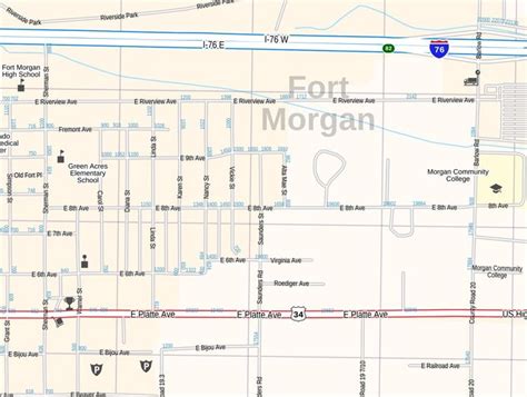 Fort Morgan Map Co