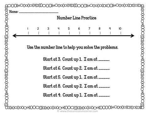 Pdf Number Line Practice The Curriculum · Pdf Filenumber Line