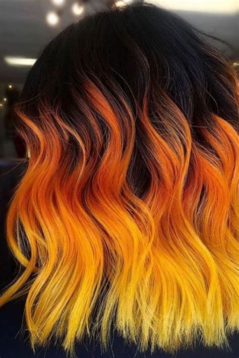 Fire Ombre Hair How To Get Flaming Hot Locks Before Winter Hits Fire