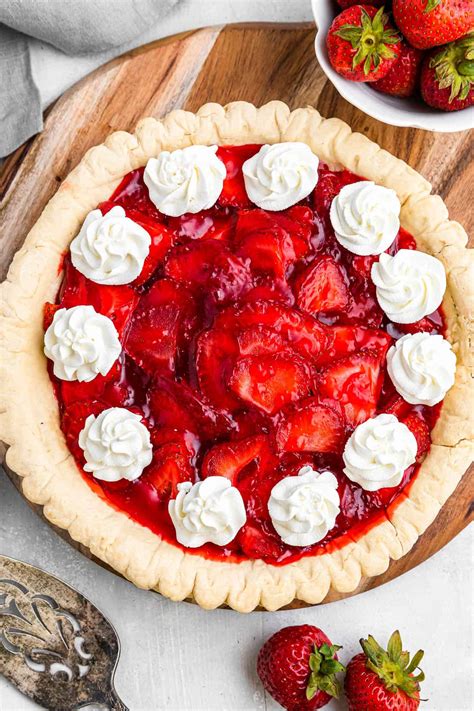 easy fresh strawberry pie easy weeknight recipes