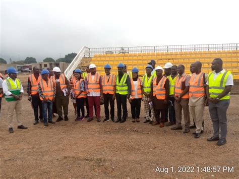 Nya Boss Inspects Construction Of Sports Stadium In Koforidua