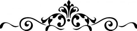 Scroll Embellishments Vinyl Decal Wall Stickers Home Décor
