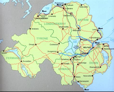Maps Northern Ireland