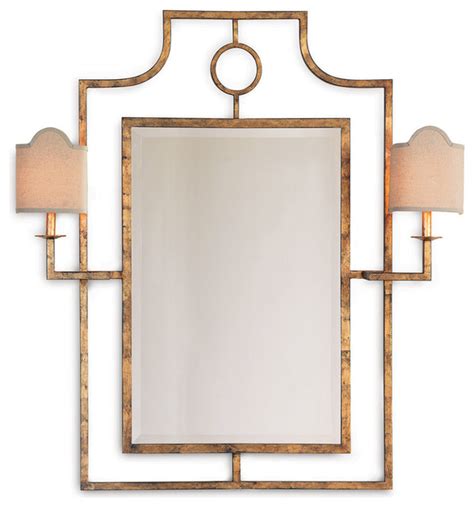 Check spelling or type a new query. Doheny Hollywood Regency Bamboo Gold Leaf Mirror With ...