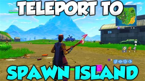 How To Teleport To Spawn Island Glitch Easy Fortnite Season 6