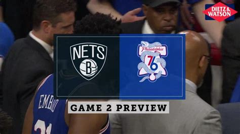 Sixers Vs Nets Game 2 3 Storylines To Watch And How To Stream The Game Nbc Sports Rsn