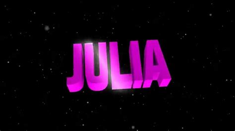 Primeira Intro Julia By Srmass Youtube