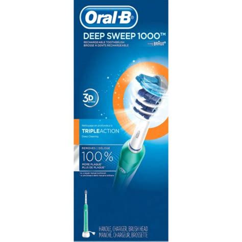 Walmart Oral B Deep Sweep Electric Rechargeable Power Toothbrush