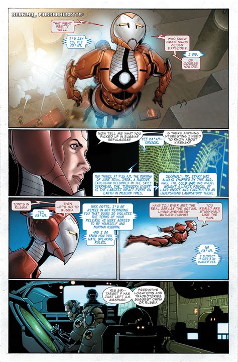 Read Online Invincible Iron Man 2008 Comic Issue 14