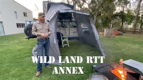 Wild Land Roof Top Tent Annex Demo Youtube
