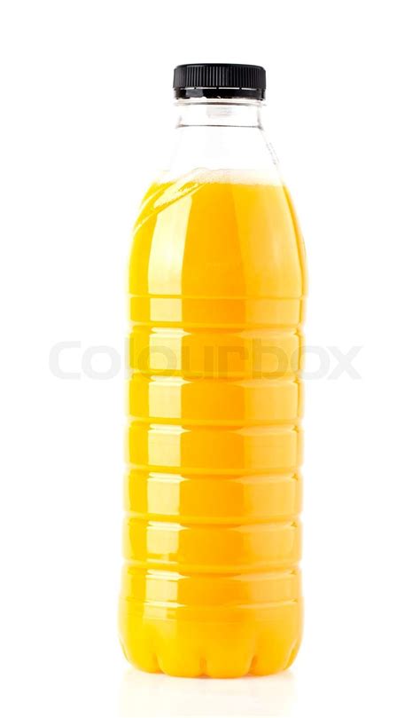 Flasche Saft Stock Bild Colourbox