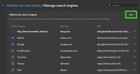 How To Change Search Engine On Microsoft Edge