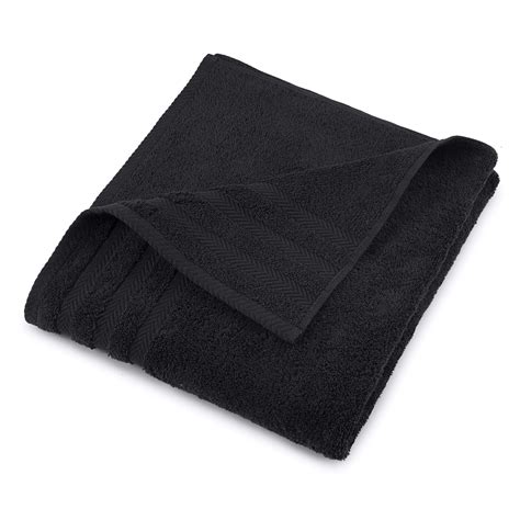 Made with a spiral ring process which makes the towel durable and more absorbent! Martex Egyptian Cotton Luxury Bath Towel, Jet Black, 30 ...