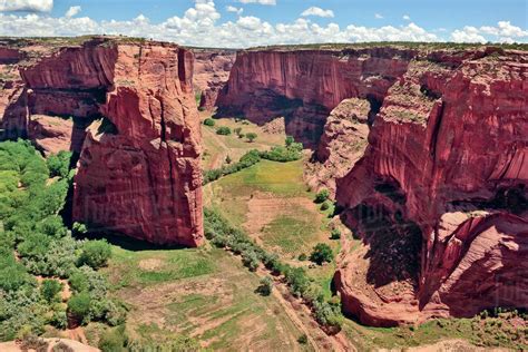 Canyon De Chelly National Monument Viewed From North Rim Arizona