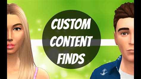 The Sims 4 Custom Content Finds 4 Youtube