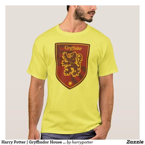 Harry Potter Gryffindor House Pride Crest T Shirt