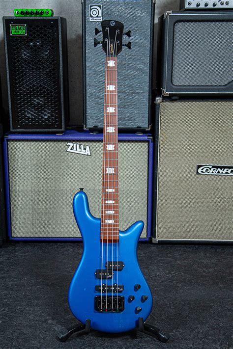 Spector Euro 4 Bolt Metallic Blue Gloss Bass Guitar Review