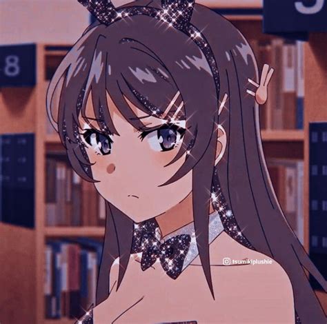 Mai Sakurajima Bunny Girl Senpai Aesthetic Anime Icons