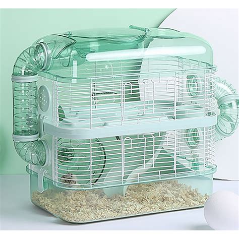 Crystal Double Storey Hamster Cage Lazada Singapore