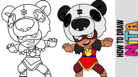 Players and clubs profiles with trophy statistics. How To Draw Nita 😀 Best Legendary Brawler 😀 Brawl Stars Animations 😀 Tip...